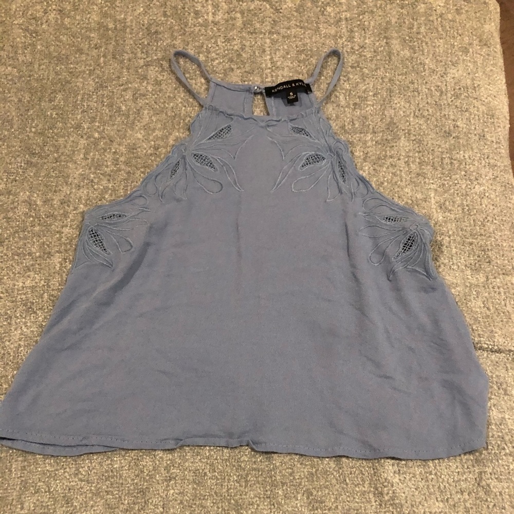 Carolina blue halter top